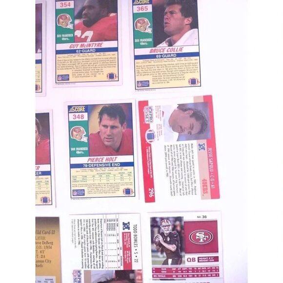San Francisco 49ers Card Lot of 17 - Picture 7 of 11